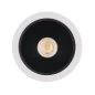Preview: Round LED recessed spotlight outside white + inside black