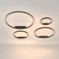 Preview: Ceiling lamps series Rim in black