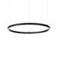 Mobile Preview: Black ring luminaire Oracle Slim Ø:90cm