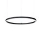 Preview: Black ring luminaire Oracle Slim Ø:90cm