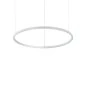 Preview: White ring hanging lamp Oracle Slim Ø:70cm