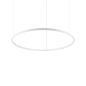 Preview: White ring hanging lamp Oracle Slim Ø:90cm