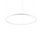 Preview: White ring hanging lamp Oracle Slim Ø:90cm