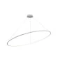 Mobile Preview: Maytoni Nola LED pendant light ring 100cm white
