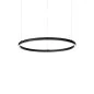 Mobile Preview: Black ring luminaire Oracle Slim Ø:50cm
