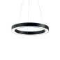 Mobile Preview: Ideal Lux Oracle ring pendant lamp black