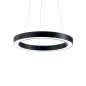 Preview: Ideal Lux Oracle ring pendant lamp black