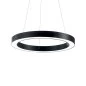 Preview: Ideal Lux Oracle ring pendant lamp black