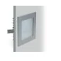Mobile Preview: Planlicht Wall 90 LED recessed wall lamp glass white