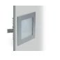 Preview: Planlicht Wall 90 LED recessed wall lamp glass white