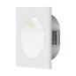 Preview: Zarate LED steps downlight square white