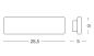 Preview: Ideal Lux Desk LED wall lamp flat