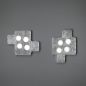 Preview: Braga modern LED ceiling lamp Puzzle PL60