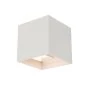 Preview: Bathroom LED wall light cube Riko IP44 white