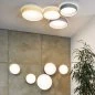 Mobile Preview: LED textil ceiling lamp Palomaro Ø:50cm