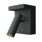 Preview: Maytoni Aron bed reading light black wireless charger