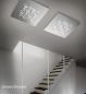 Preview: Braga LED ceiling lamp square Cristalli PL60 triangular