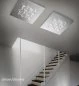 Preview: Braga Cristalli LED ceiling lamp PL60 triangular