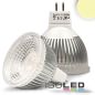 Preview: MR16 glass LED spot 12V 6W warm white, dimmable