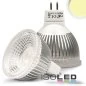 Preview: MR16 glass LED spot 12V 6W warm white, dimmable
