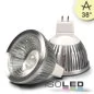 Mobile Preview: MR16 LED spot 12V 5,5W 38° warm white, dimmable