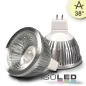 Preview: MR16 LED spot 12V 5,5W 38° warm white, dimmable