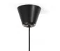 Mobile Preview: Pendant lamp Strap 36 brushed steel rosette in black