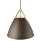 Preview: Pendant lamp Strap 36 beige leather suspension in brown