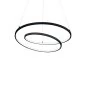 Preview: Ideal Lux Oz hanging lamp black dimmable