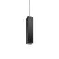 Preview: Narrow angular pendant lamp black