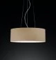 Preview: Round Fabric Pendant Light Pier in beige-Ice Coffee