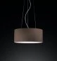 Preview: Pendant lamp Pier in brown Ø:50cm