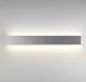Preview: Long linear LED wall light radiating directly upwards and downwards