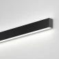 Preview: Linear wall light in black