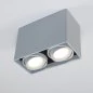 Preview: Planlicht LED cube ceiling lamp Dundee twin 2-flames