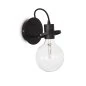 Preview: Ideal Lux Radio wall lamp vintage black