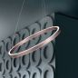 Preview: Ring lamp Loop: Rose brushed