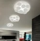 Preview: Round kitchen LED ceiling light Ø60cm in white