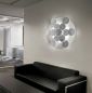 Preview: Braga LED ceiling lamp Nuvola PL45