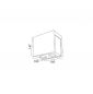 Preview: Gypsum ceiling spotlight Puro Nero white/black 2-flames