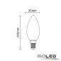 Preview: E14 LED candle lamp milky 4W warm white dimmable