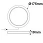 Preview: Flat LED downlight Flex 15W round