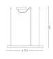 Preview: Skizze Oracle Slim Ø:70cm