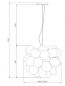 Preview: Maytoni Balbo pendant lamp glass ball yellow
