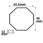 Preview: Flush mount push dimmer for dimmable 230V LED lamps