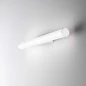 Preview: Cylindrical bathroom mirror luminaire Pretty in white