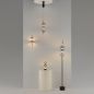 Preview: Double Moon series floor lamp, wall, pendant and table light in studio