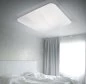 Preview: Eckige Deckenlampe Tanki passt auch gut ins Schlafzimmer
