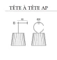 Preview: Tete a Tete Wandlampe Skizze