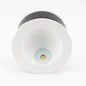 Preview: White recessed wall light with round front cover diameter: 80mm